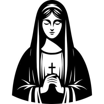 Mother Mary Vector