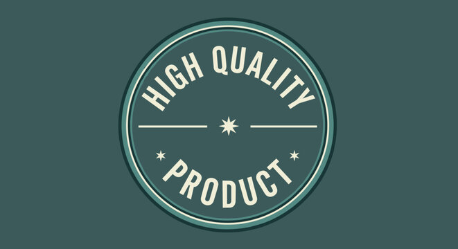 High Quality Product Badge or Label Design.