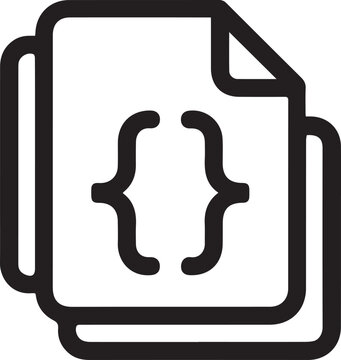 modern json file icon