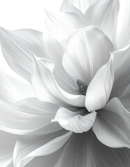 Close-up of a white flower, softly lit