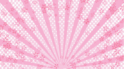 桜　春　和柄　背景　