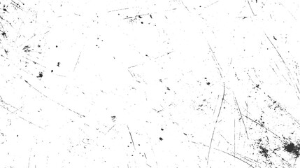 White background with scattered black scratches dots and grunge texture © Vector point