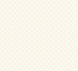 丸つなぎダイヤ柄模様背景素材(ベージュ） © Shimogamo-design
