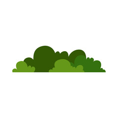 Fototapeta premium green grass bushes sticker