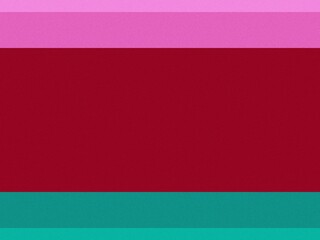 Obraz premium Modern minimalist background with horizontal pink and teal color bands