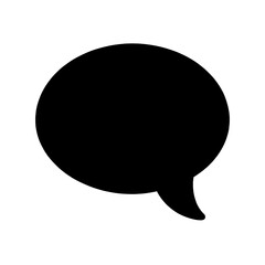 Speech Bubble Vector Icon