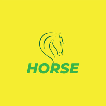 vector illustration of a horse