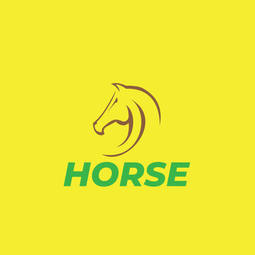 vector illustration of a horse