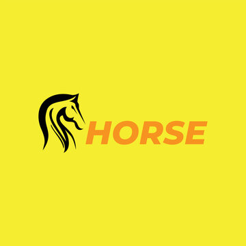 vector illustration of a horse
