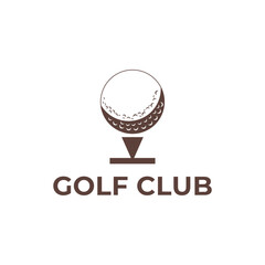 golf emblem logo template