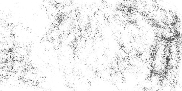 Dirty Dust Film Grain Speck Grit Grunge Overlay on White Background Grain Noise Particles Plastisol Texture Distressed Cracked Vintage Effect for T Shirt Graphics.