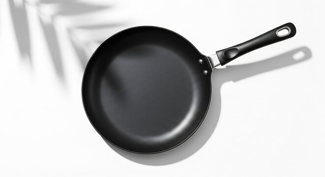 frying pan isolated on white background