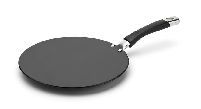 frying pan isolated on white