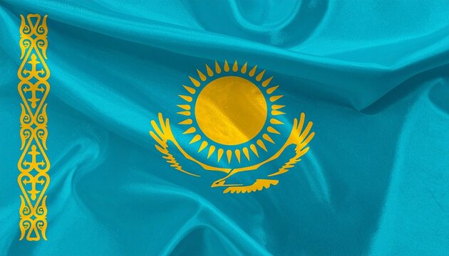 flag of Kazakhstan