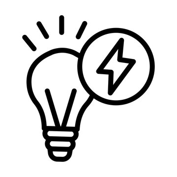 Light Bulb Vector Icon