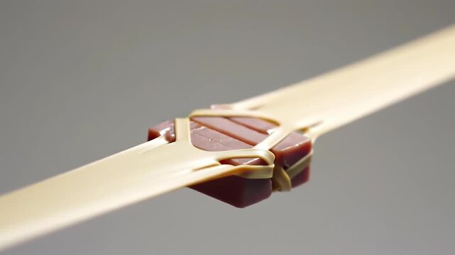 Rubber Band Stretched Over Object Highlighting Unique Design Details