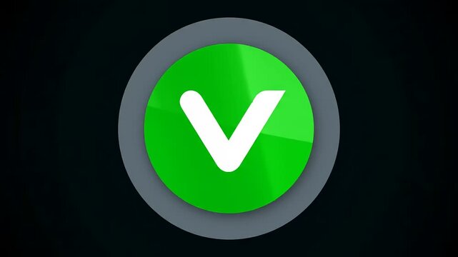 Green Circle with White Checkmark Logo.