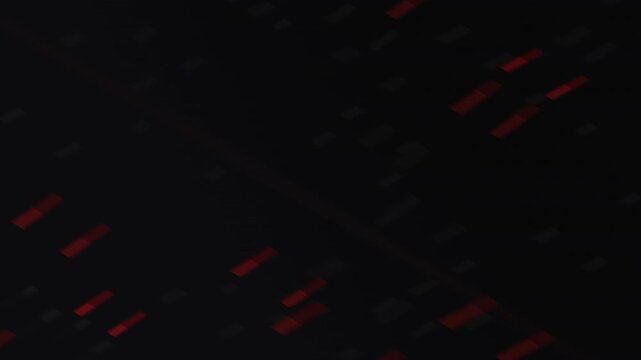 Angular panels shift in motion, forming abstract dynamic background