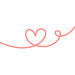 Cute Love Scribble Illustration