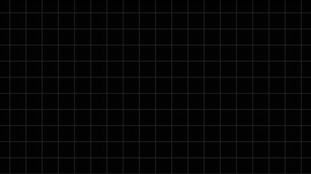 Animated gradient black background with grid moving wards. Horizontal and Vertical Grid background video , dark color grid ,4K loopable footage. 4k...,.
