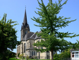 Historical Church in the Town Rinteln, Lower Saxony