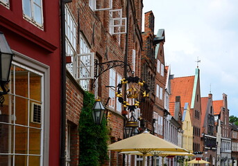 Historical Buildings in the Old Town of L&uuml;neburg, Lower Saxony