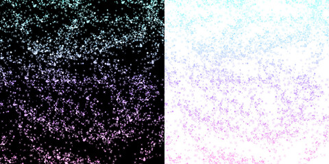 multicolor glitter snowfall png transparent background, pastel sparkle particles png transparent background, rainbow snow confetti png transparent background