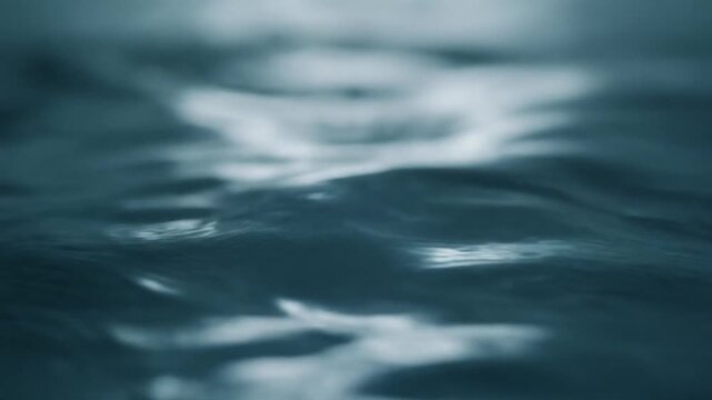 water flowing into the sea