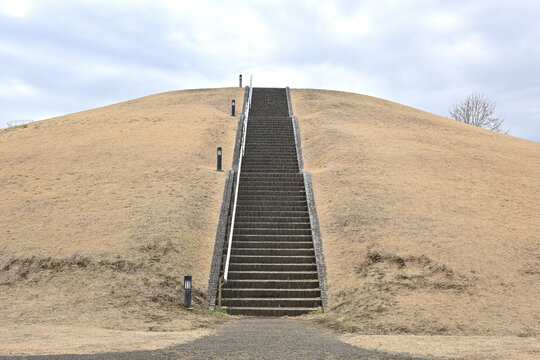 牧の原公園の築山　千葉県印西市