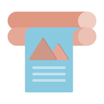 Large Format Printer Vector Icon