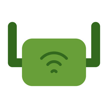 Wi-Fi Range Extender Vector Icon