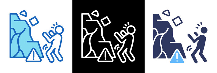 Rock Slide triplestyle icon © Littlestar23