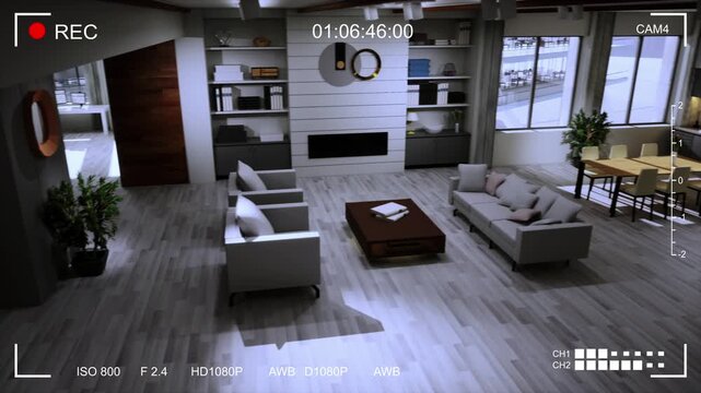 CCTV Footage Of Luxury Apartment