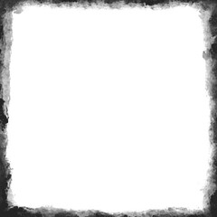 old grunge black frame