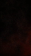 Obraz premium Perfect vertical fire particles embers sparks on black background . Texture overlays.