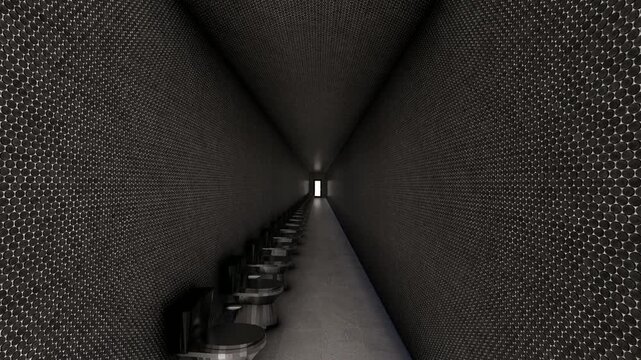 Light at End of Tunnel Liminal Space