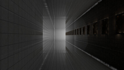 Light at End of Tunnel Liminal Space