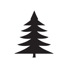 Obraz premium abstract christmas tree vector illustration