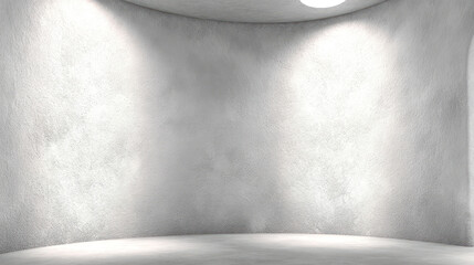 Wall Curved Gallery Space