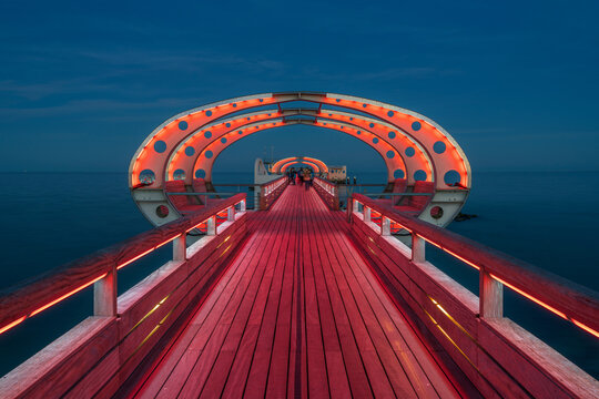 Seebr&uuml;cke in Kellenhusen, Ostsee