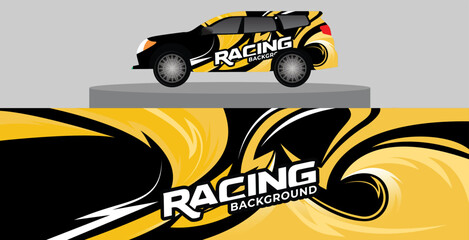 car sticker design, abstract car wrap template, car decal wrap design, car livery template design