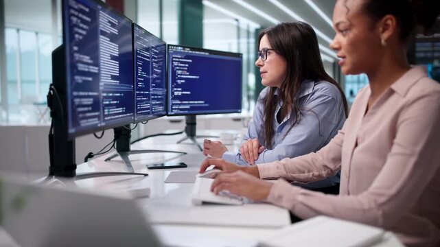 Agile Software Engineers Coding