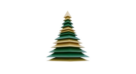 Modern Geometric Christmas Tree Design