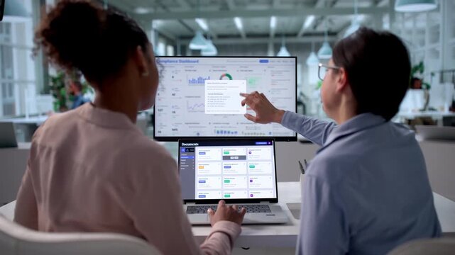 Data Protection Officers Monitoring Compliance Dashboard