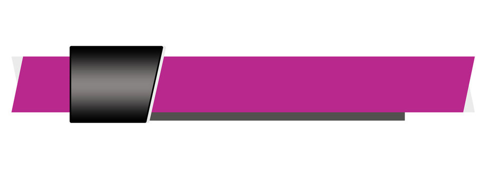 Modern berry  Lower Third Banner Template