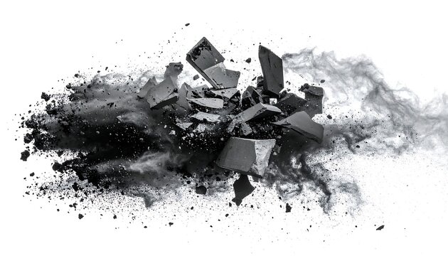 Explosion of Broken Pieces - A Study in Destruction and Fragmentation.