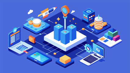 Obraz premium Digital Development and Software Engineering Concept.eps