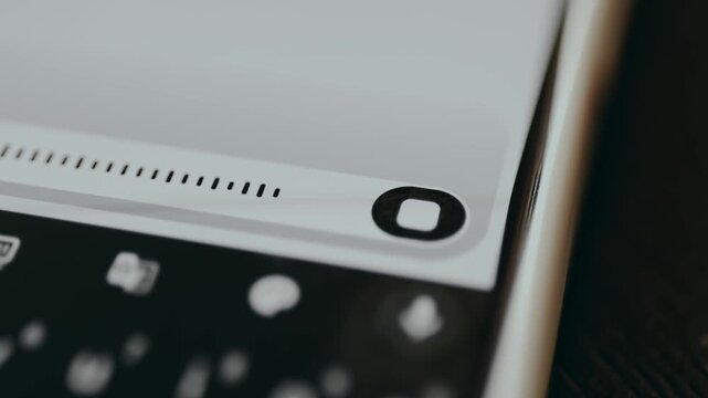Person taps the microphone icon, voice to text message