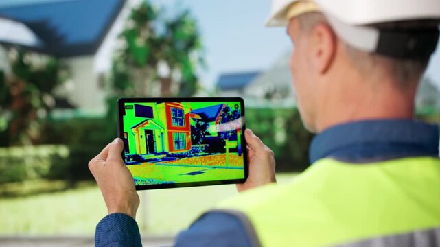 Infrared Camera Analysis: Thermal Insulation Detection Outside