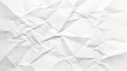 Obraz premium blank fold white paper isolated,Crumpled wrinkled Paper Poster Photo Effect Mockup,Crumpled Paper texture overlay effec,white crumpled paper